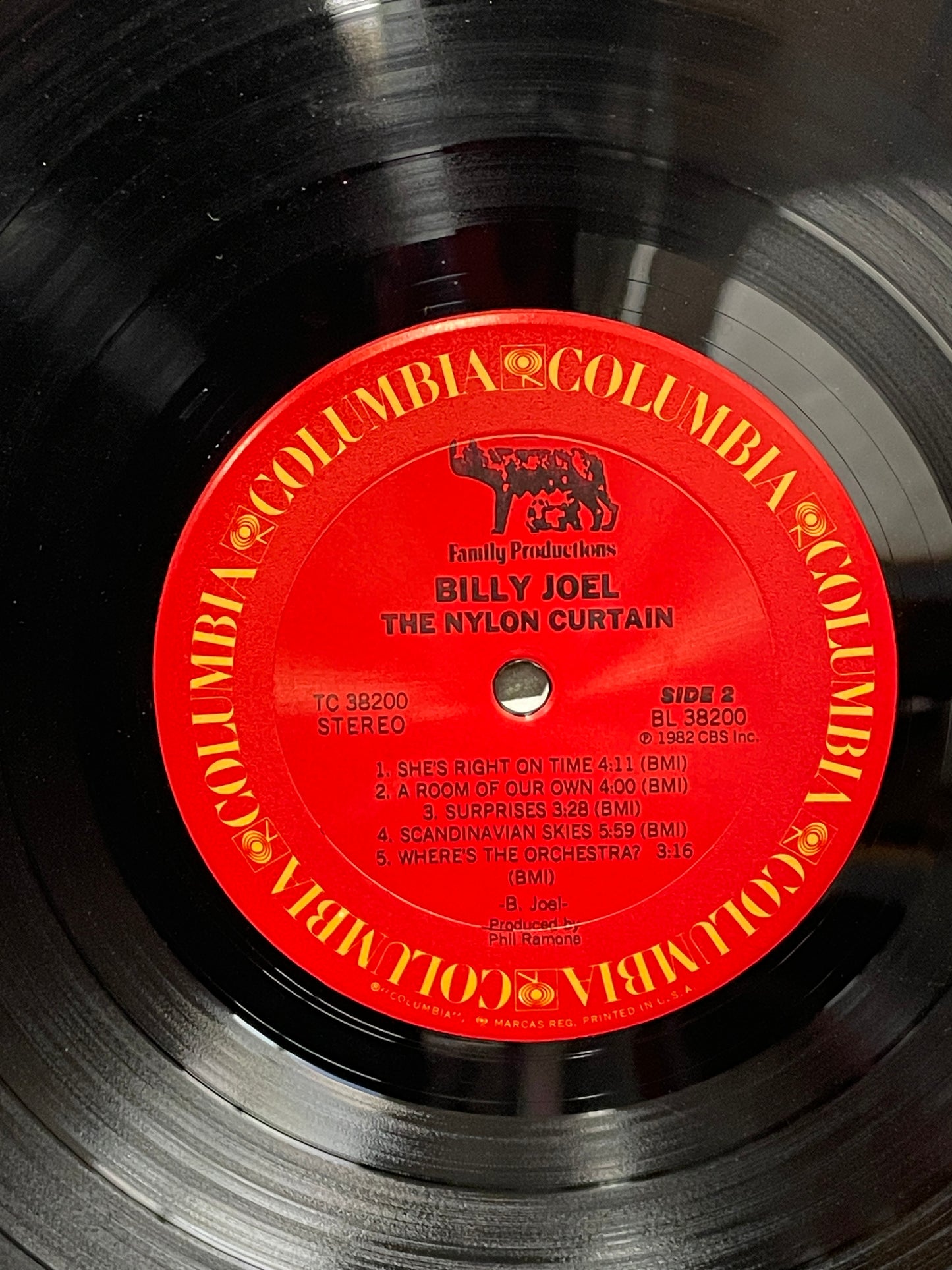 Billy Joel: The Nylon Curtain Vinyl LP