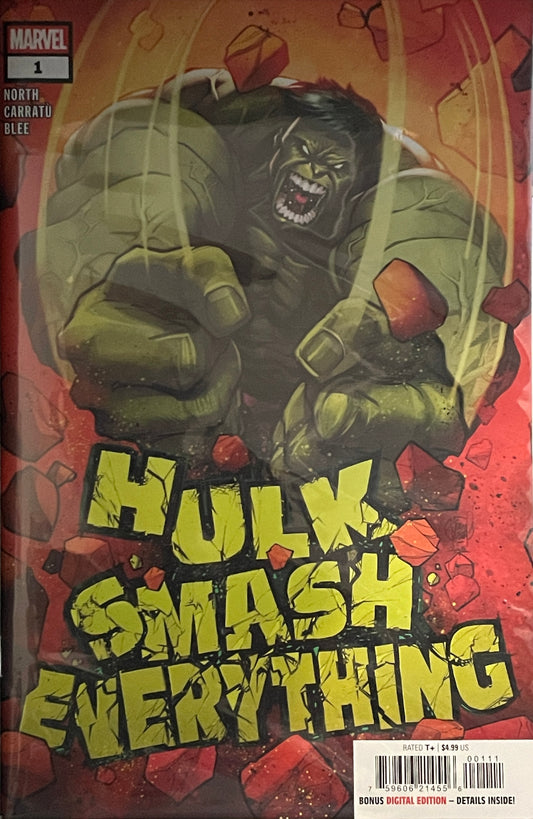 Hulk Smash Everything complete 5 issue set