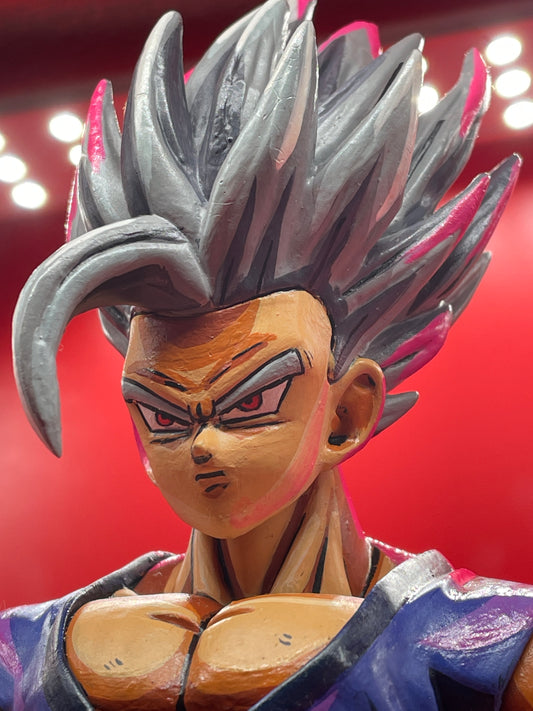 Beast Gohan Anime Painted UV reactive Statuette