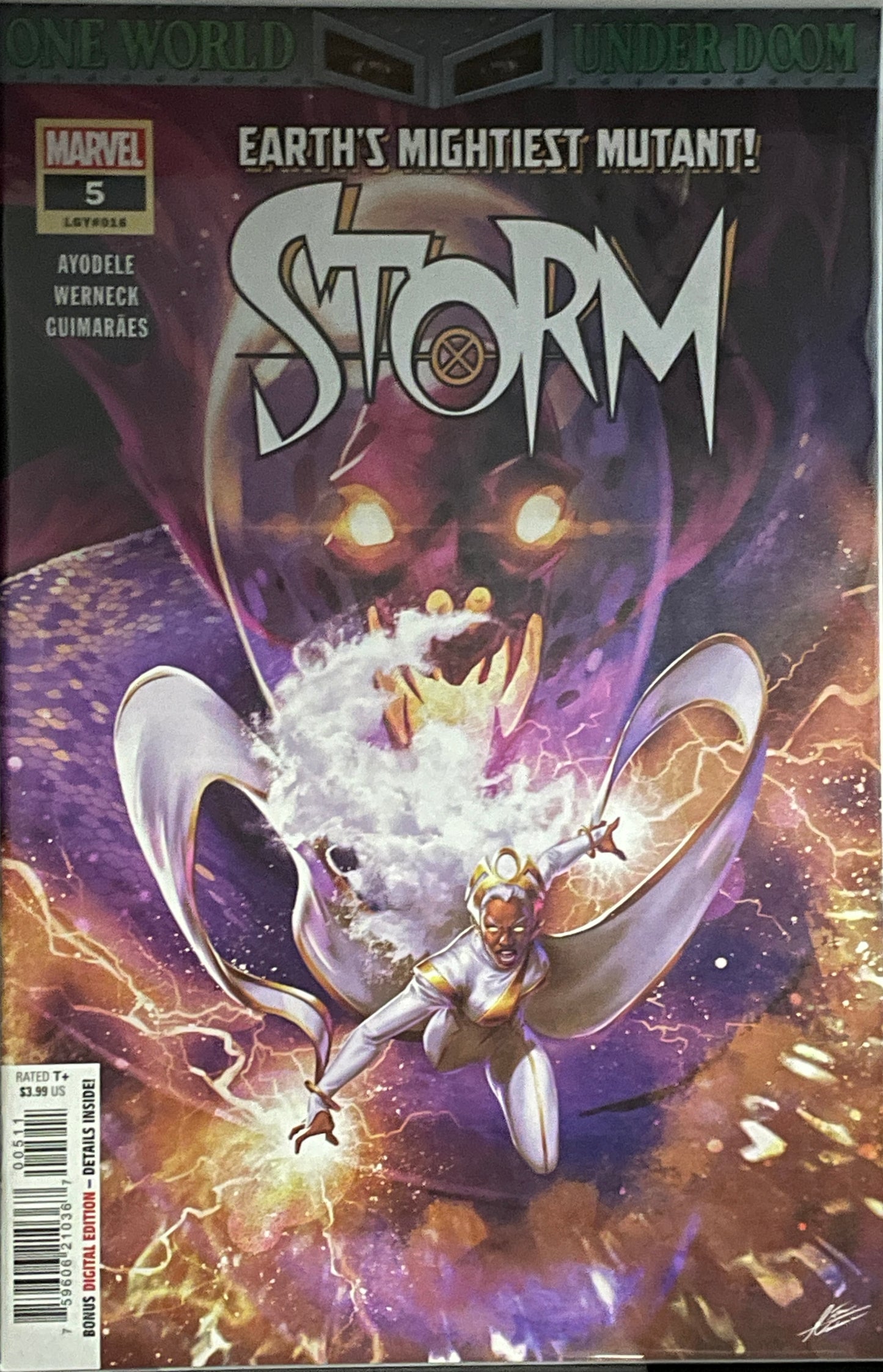 Storm: 12 issue complete series featuring Dr. Doom Variant cover issue #1