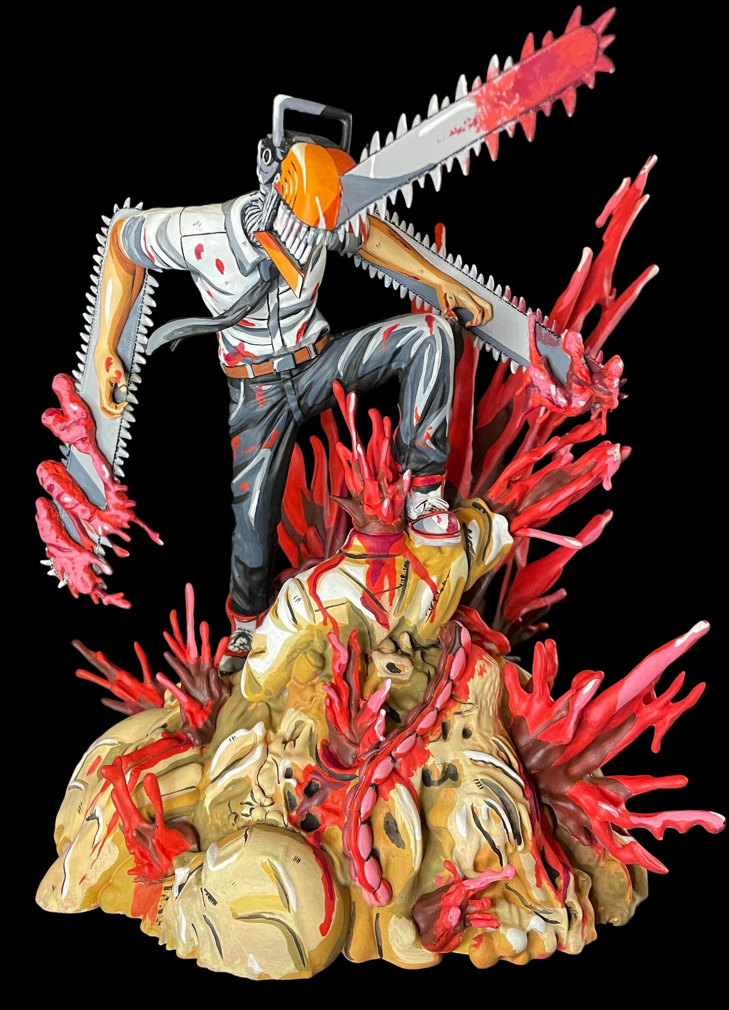 Chainsaw Man PVC Figure hand painted by MrAnimeWorks1