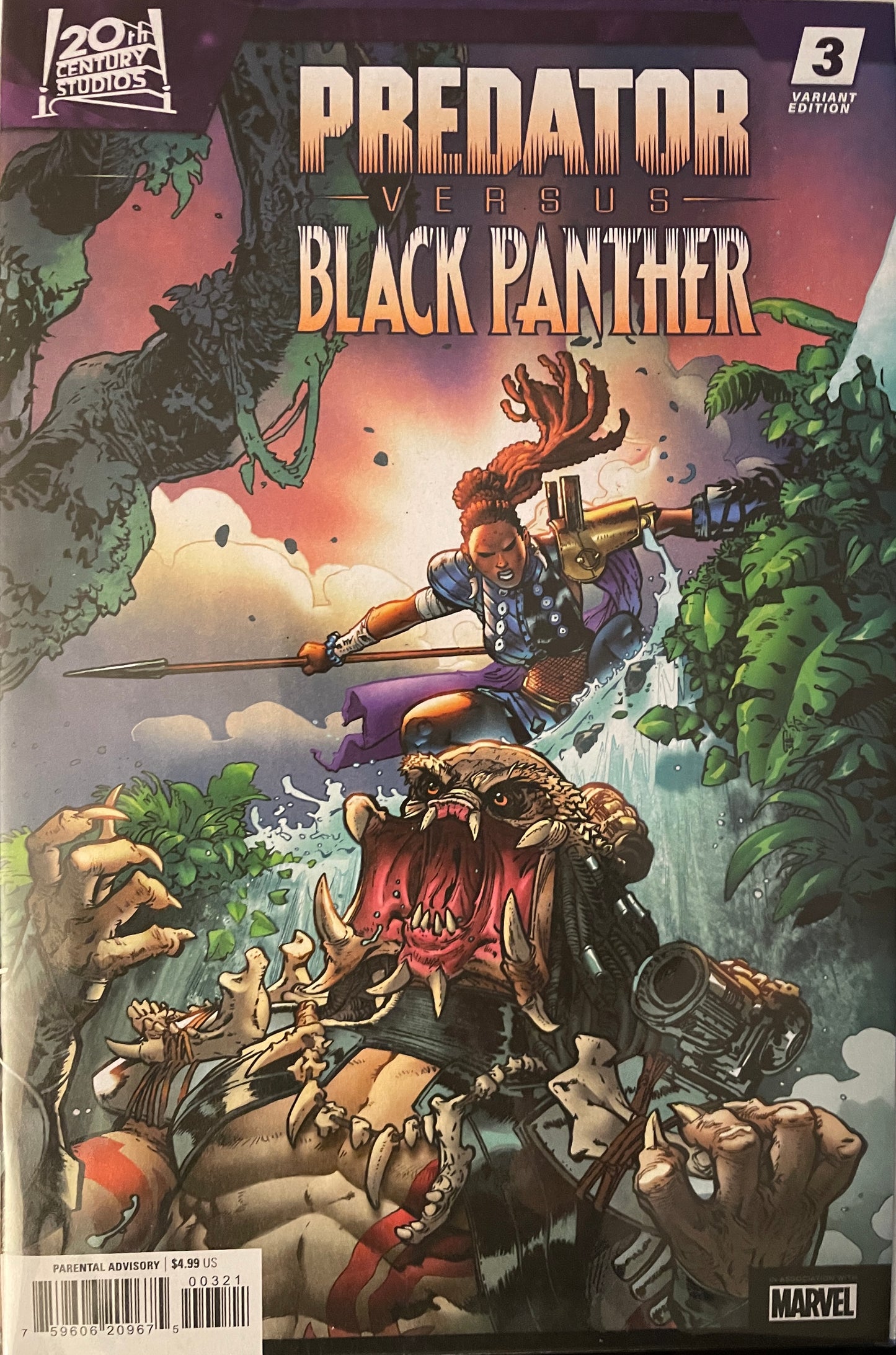 Predator vs. Black Panther complete 4 issue series