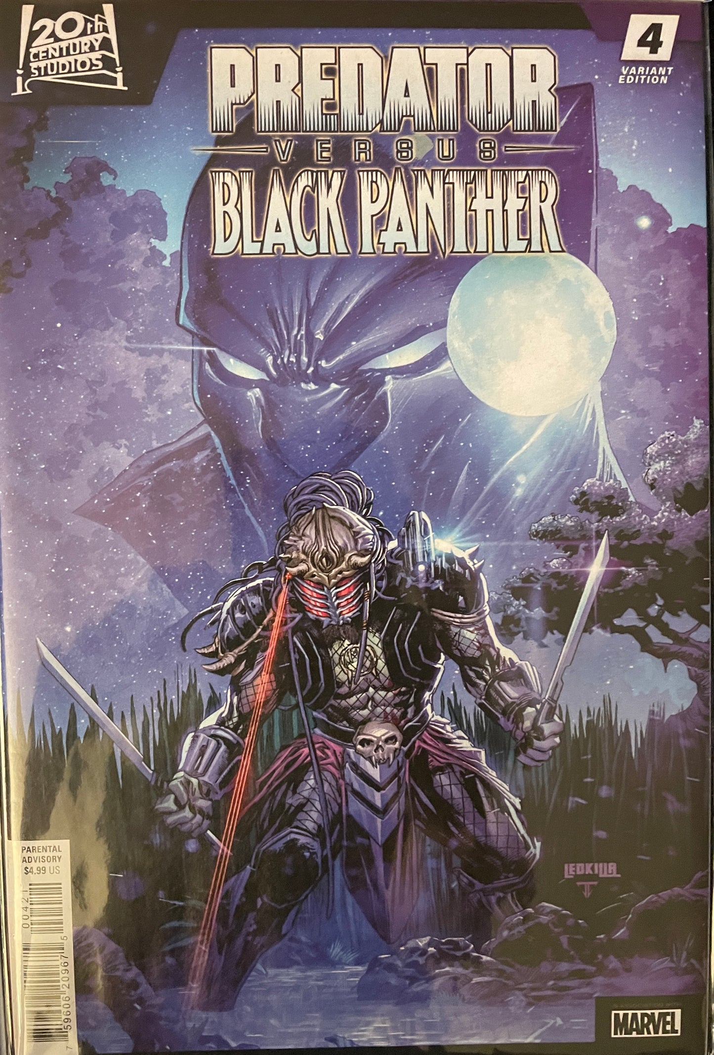 Predator vs. Black Panther complete 4 issue series