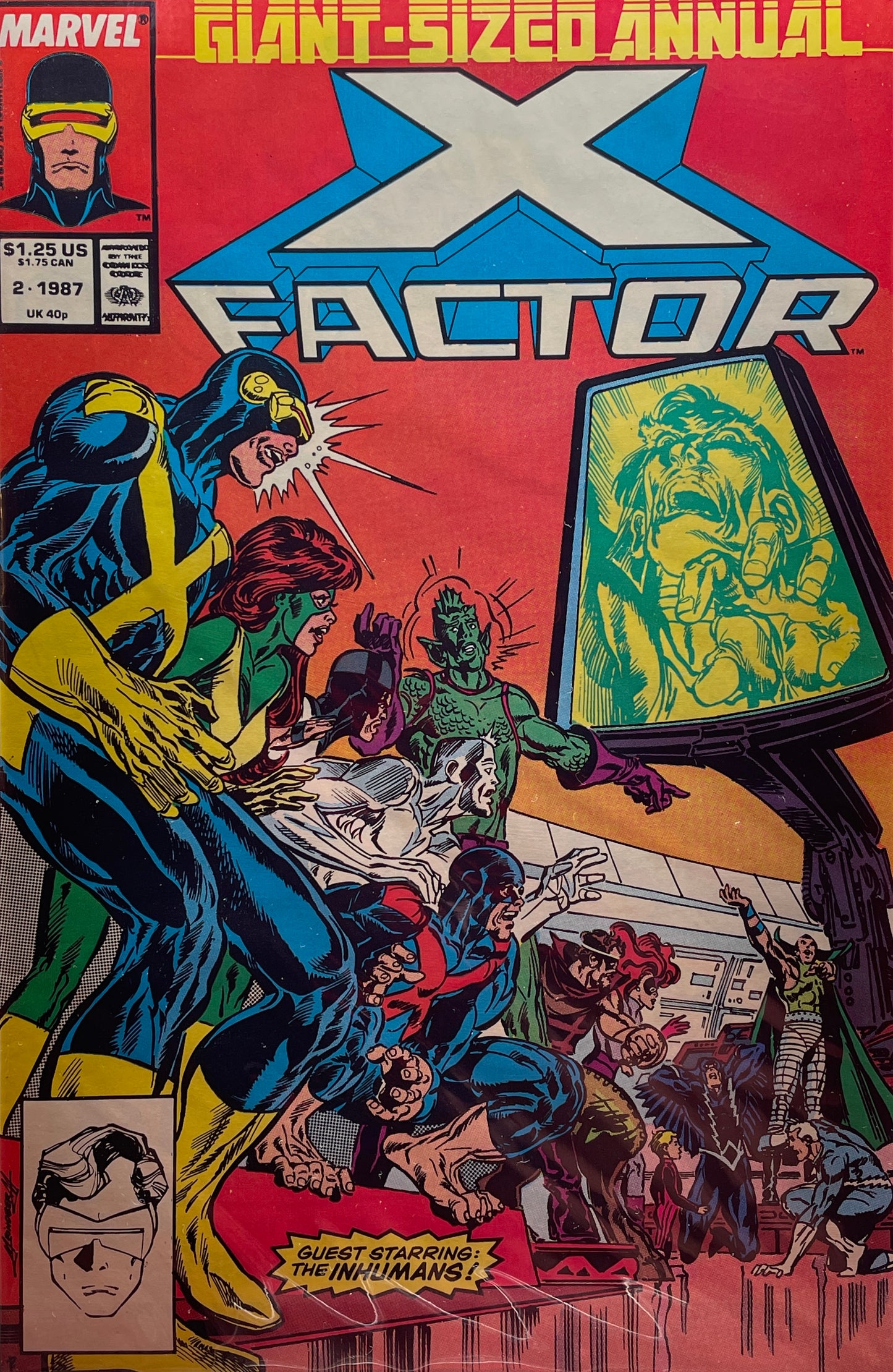 X-Factor Giant Sized Annual #2 (Direct Edition)