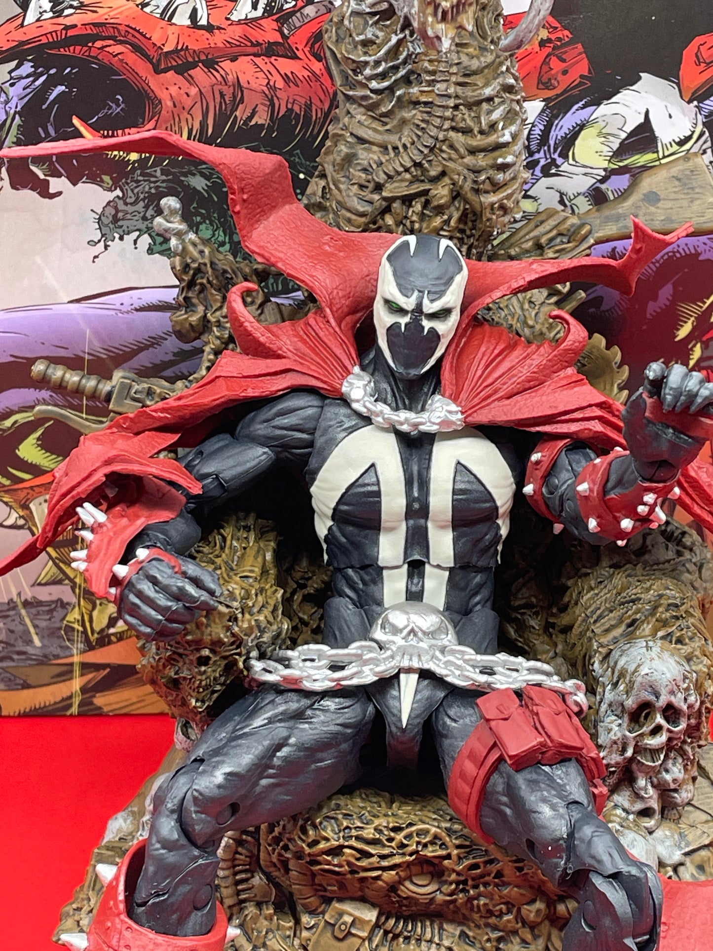 McFarlane Toys "Spawn on Throne" Deluxe action figure