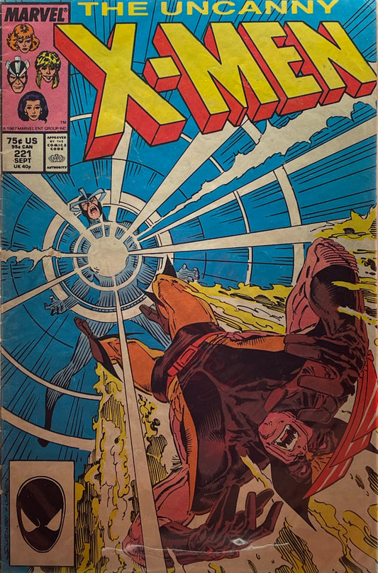 Uncanny X-Men #221 **First Appearance of Mr. Sinister (Direct Edition)