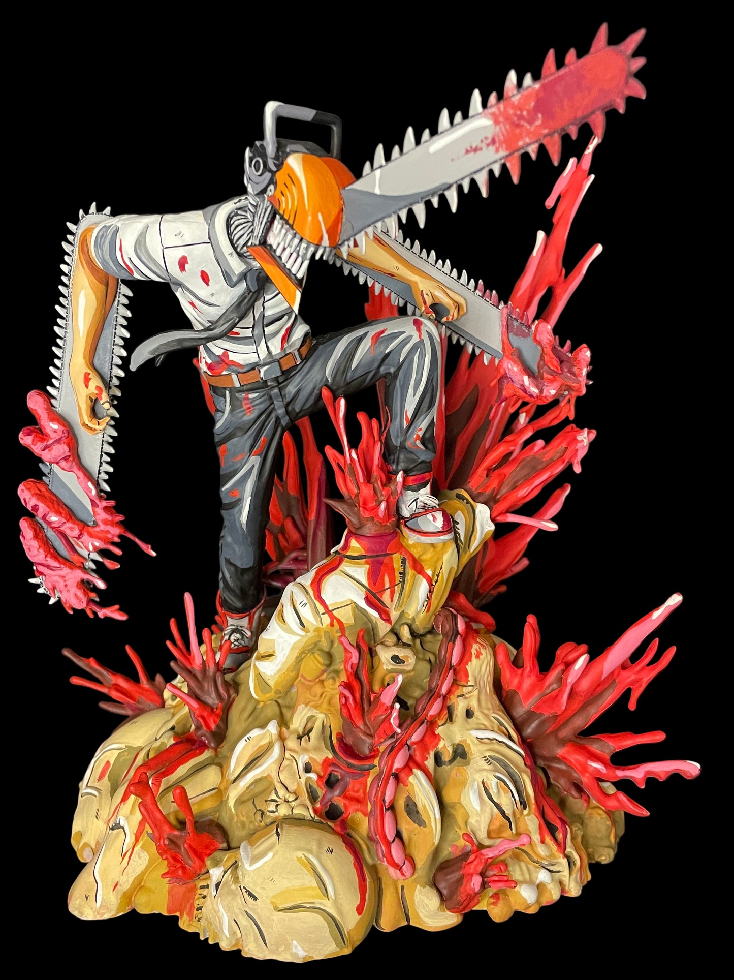 Chainsaw Man PVC Figure hand painted by MrAnimeWorks1