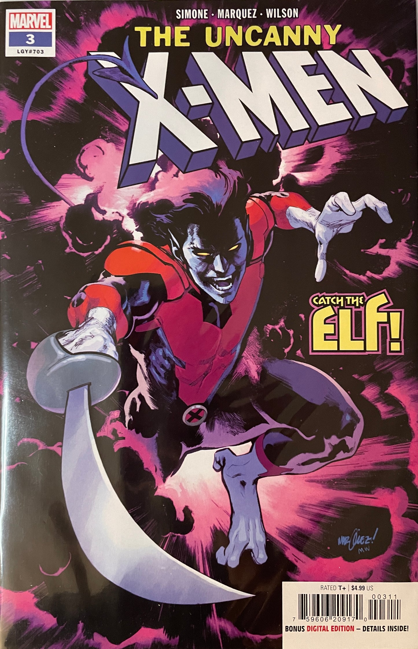 Uncanny X-Men #3 (LGY #703)