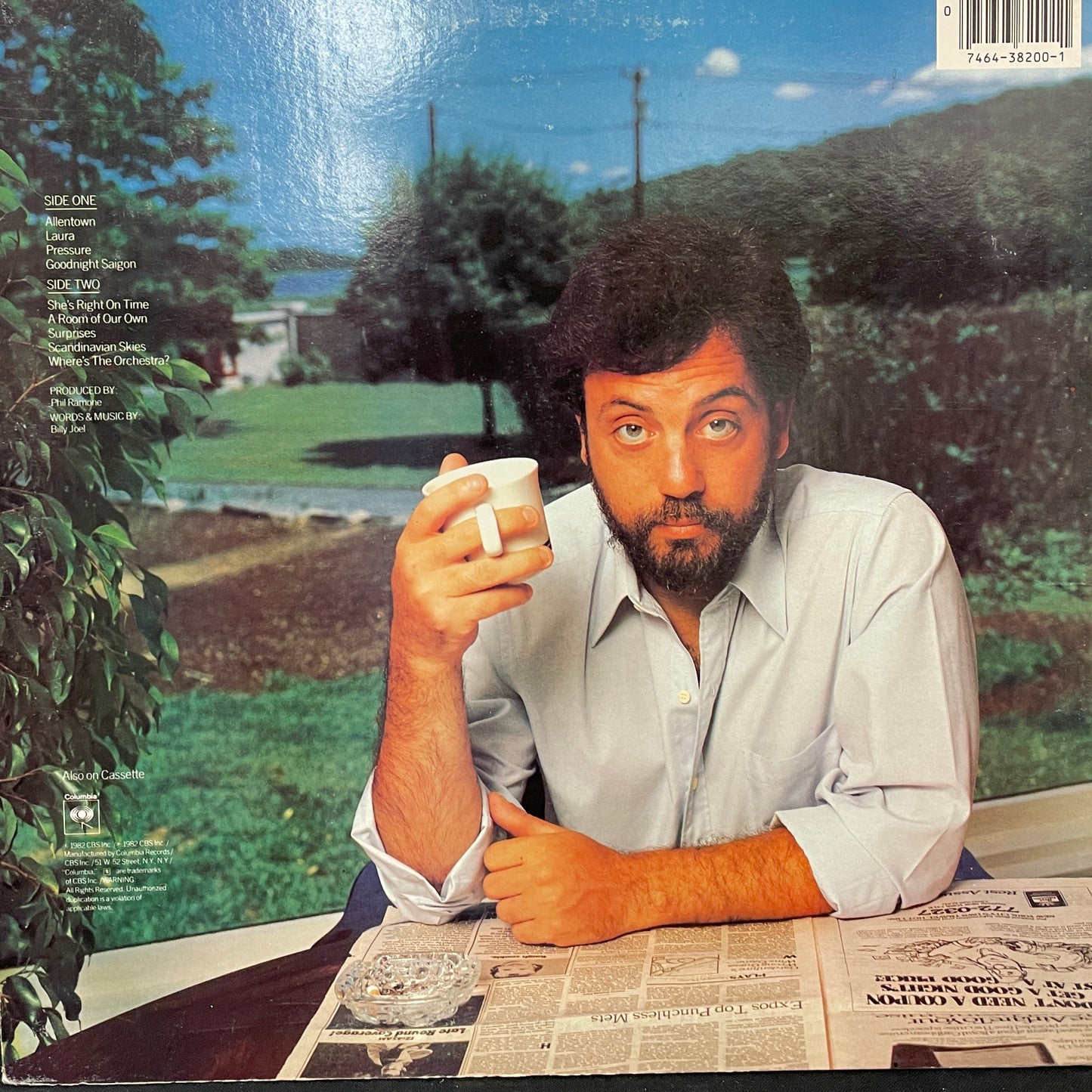 Billy Joel: The Nylon Curtain Vinyl LP