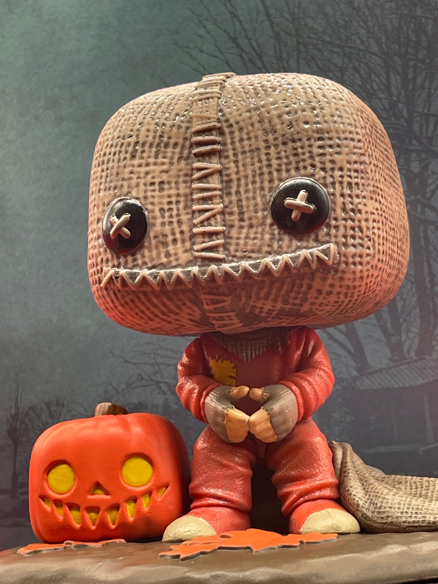 Funko Pop! #1002 Trick or Treat Deluxe Sam w/Pumpkin & Sack (Spirit Exclusive)