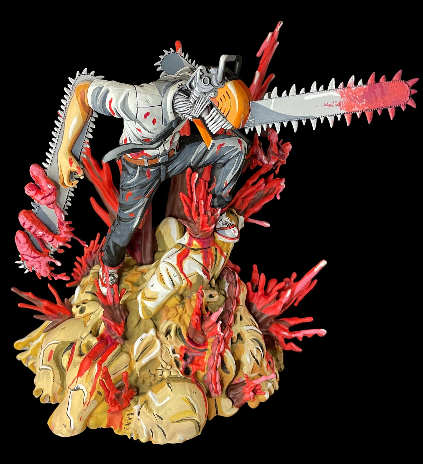 Chainsaw Man PVC Figure hand painted by MrAnimeWorks1