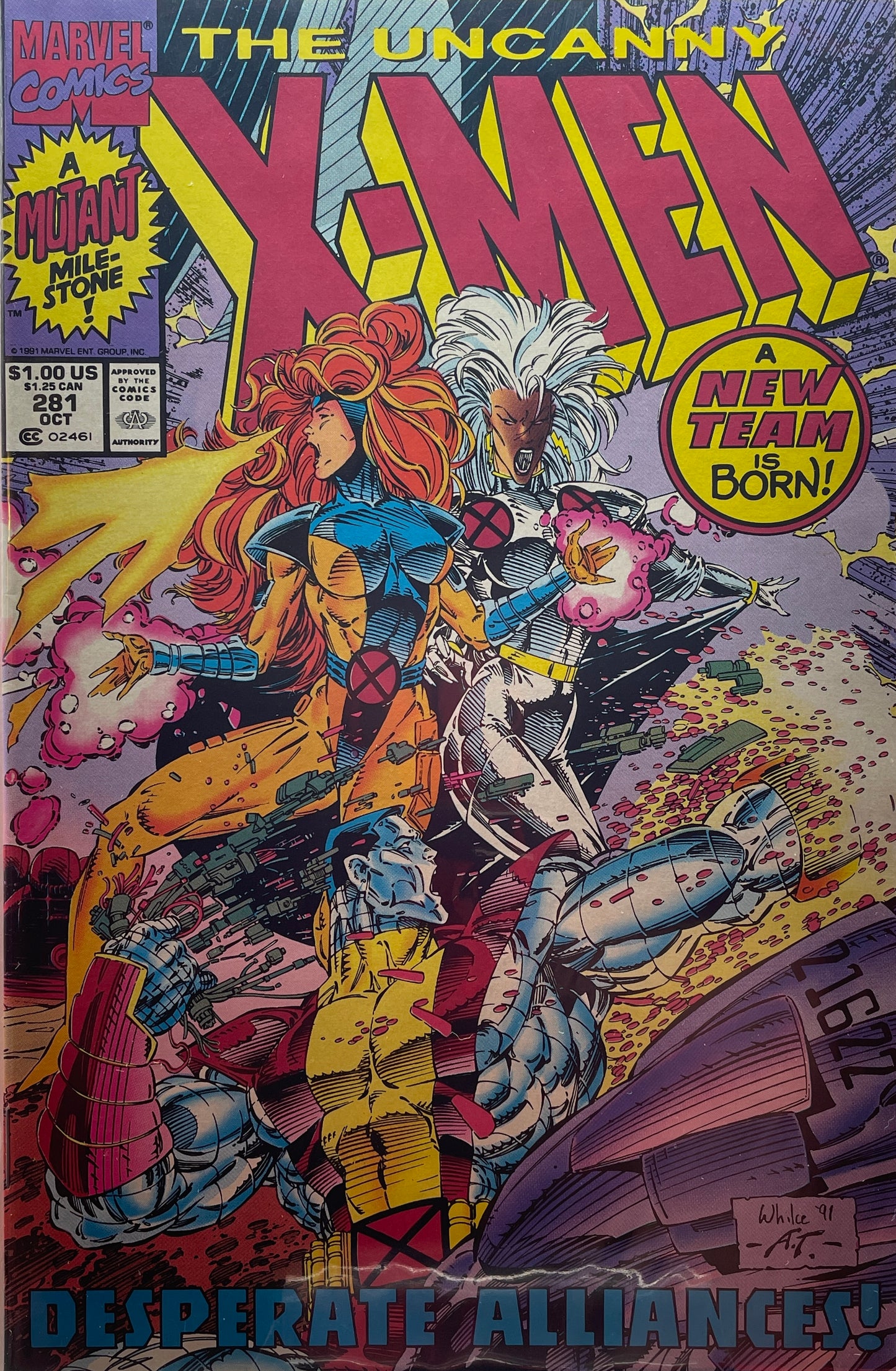 Uncanny X-Men #281 (Direct Edition)Uncanny X-Men #281 (Direct Edition)