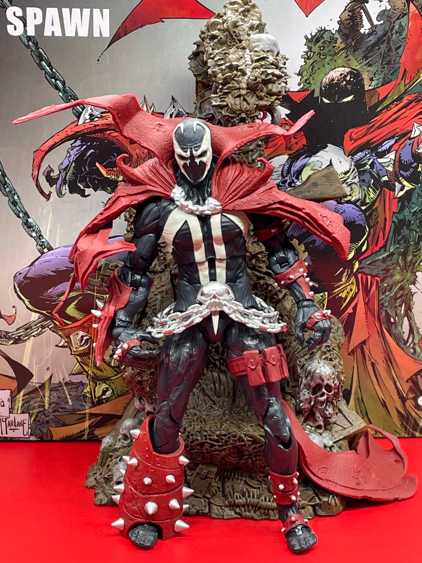 McFarlane Toys "Spawn on Throne" Deluxe action figure