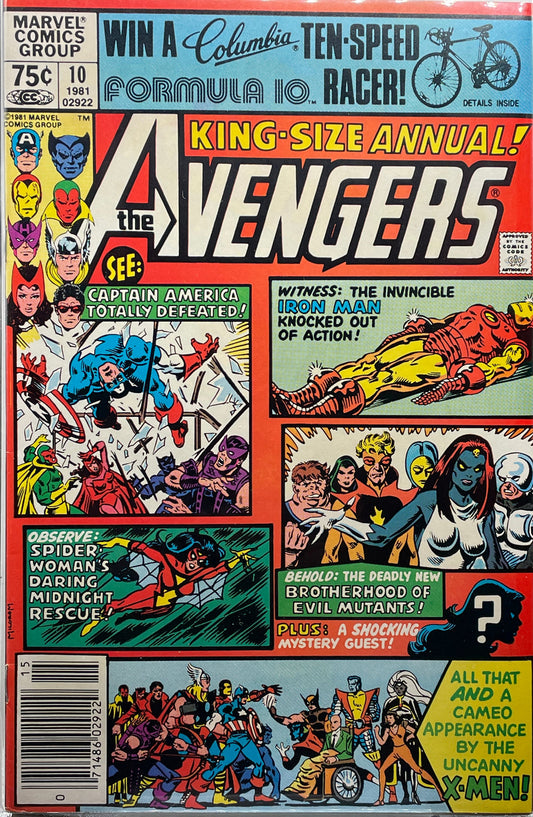 Avengers Annual #10: 1st Appearance Rogue & Madelyn Pryor