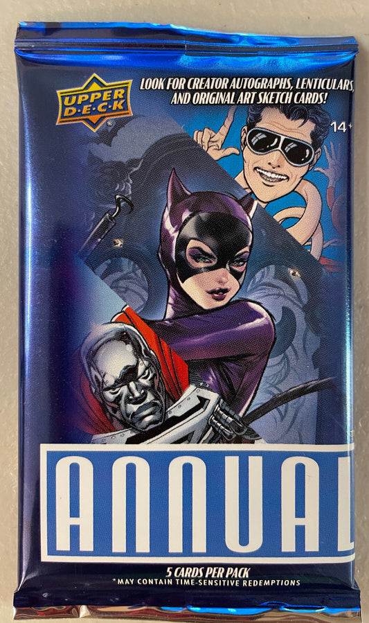 2024 DC Annual trading cards by Upper Deck (5 card pack)