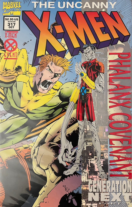 Uncanny X-Men #317 (Direct Edition) Foil Cover