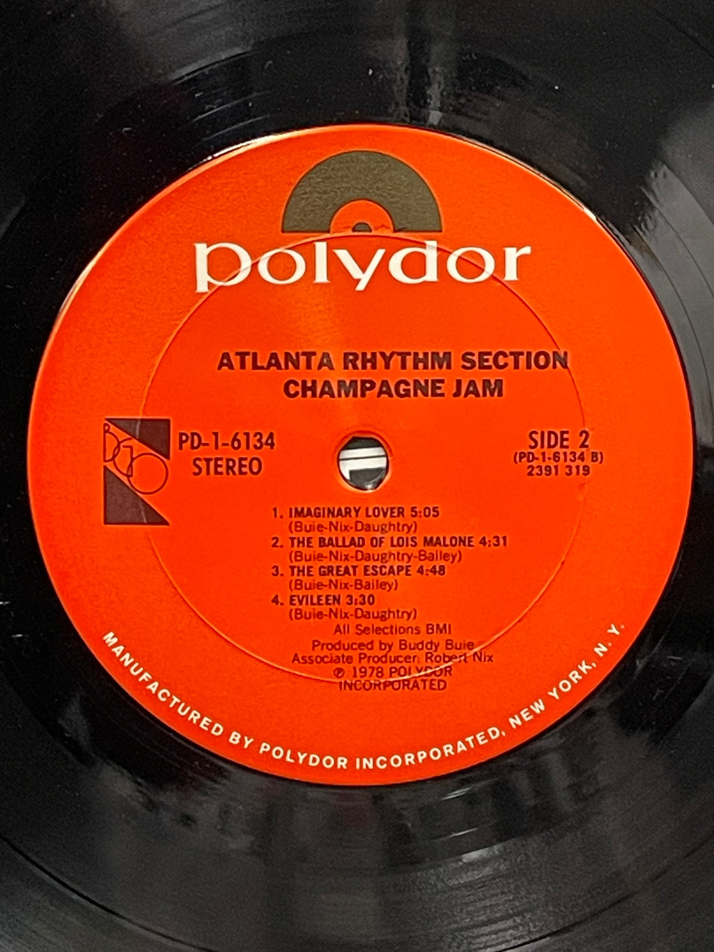 Atlanta Rhythm Section: Champagne Jam Vinyl LP