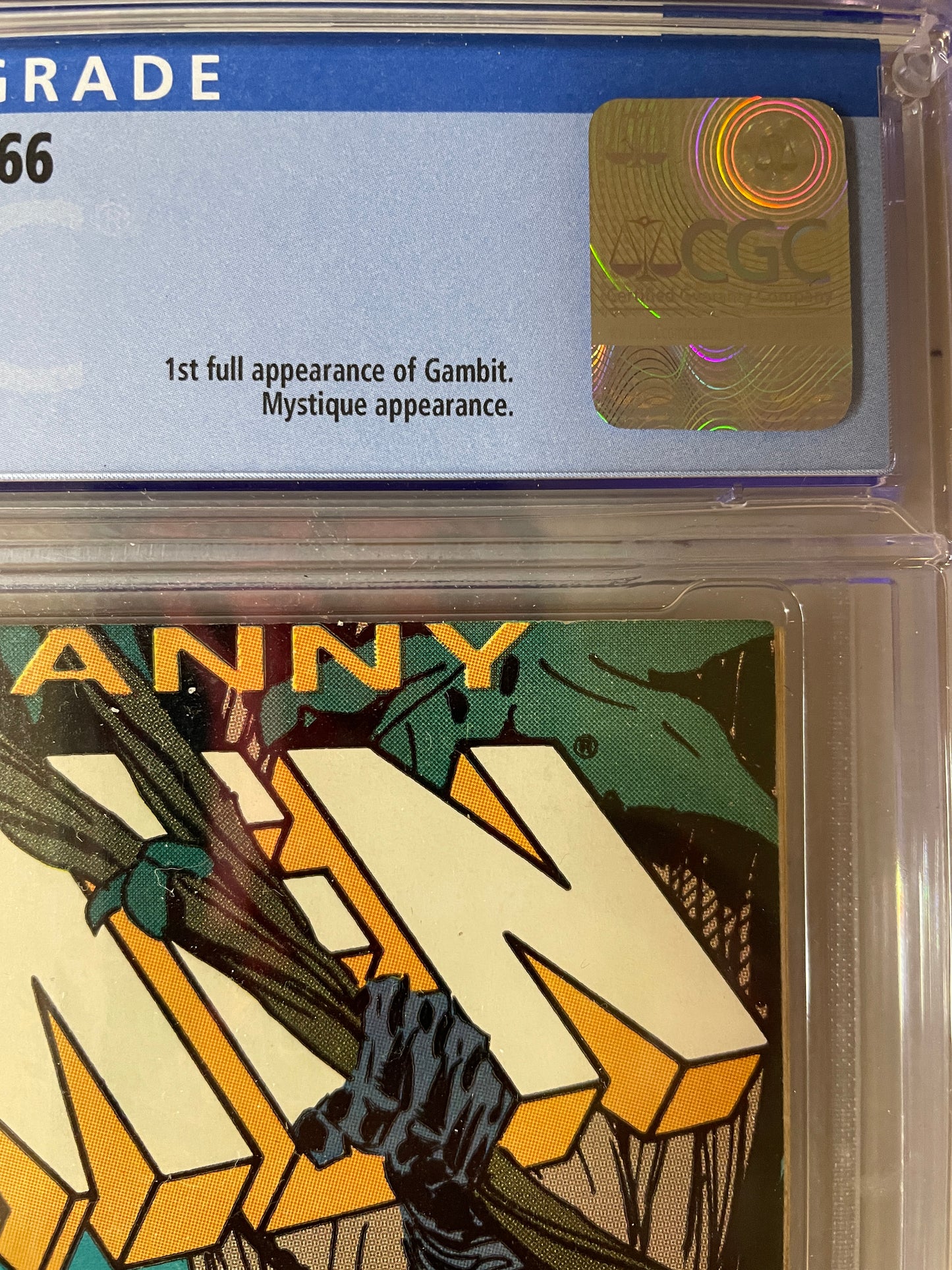 Uncanny X-Men #266 (first appearance of Gambit) CGC Graded 9.0