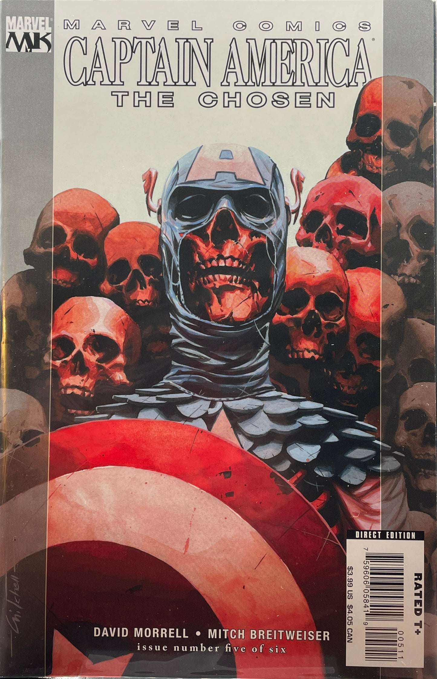 Captain America: The Chosen part 1- 6 (Direct Edition)