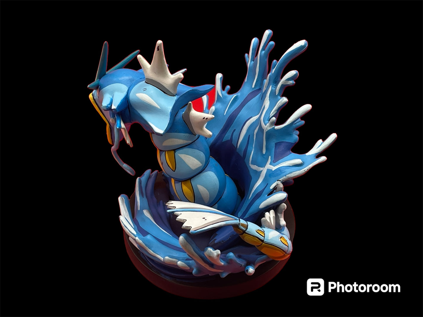 Pokemon Gyrados Cel Shaded, hand painted figure by Mr.AnimeWorks1