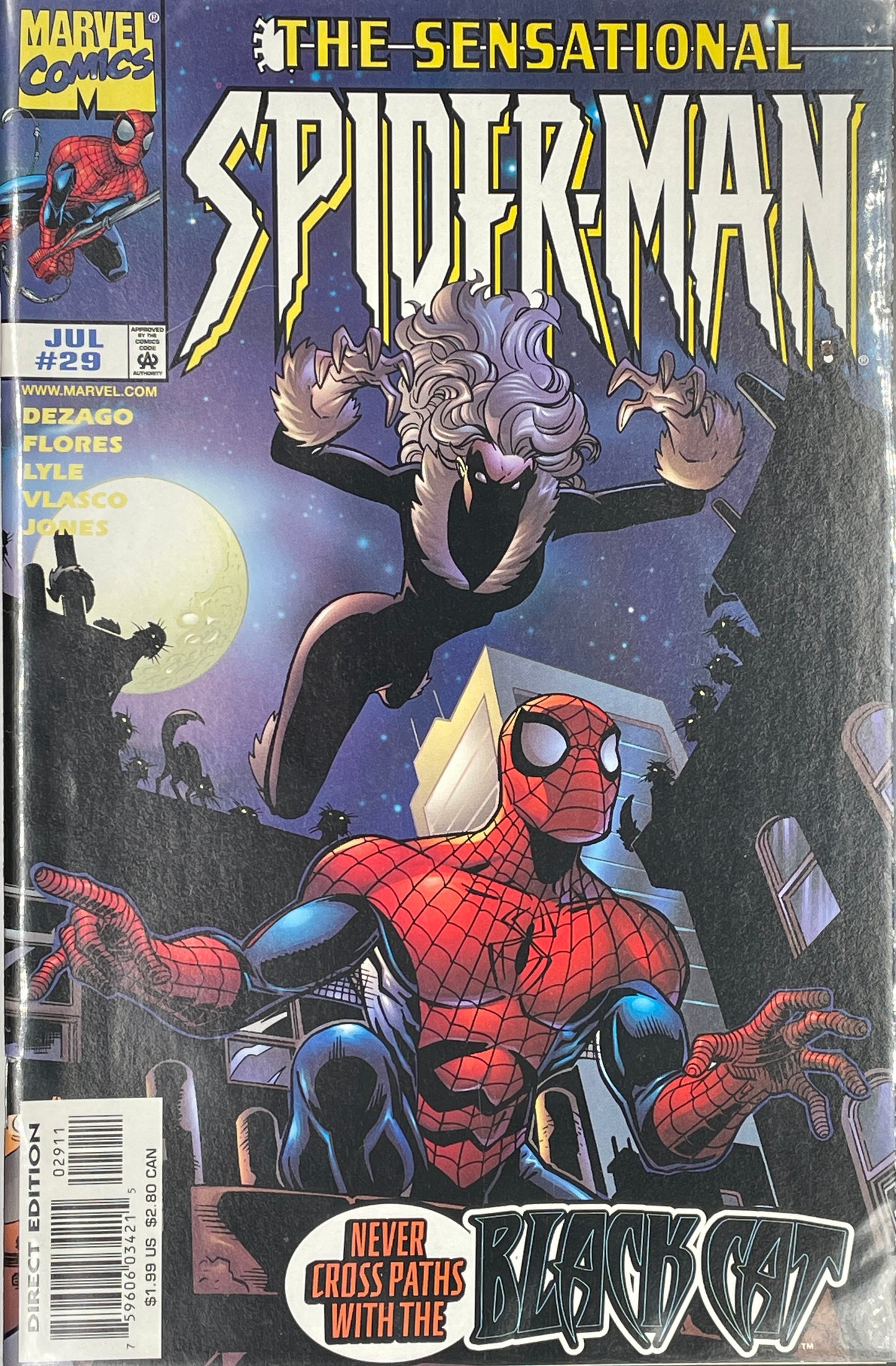 The Sensational Spider-Man #29 (Direct Edition)