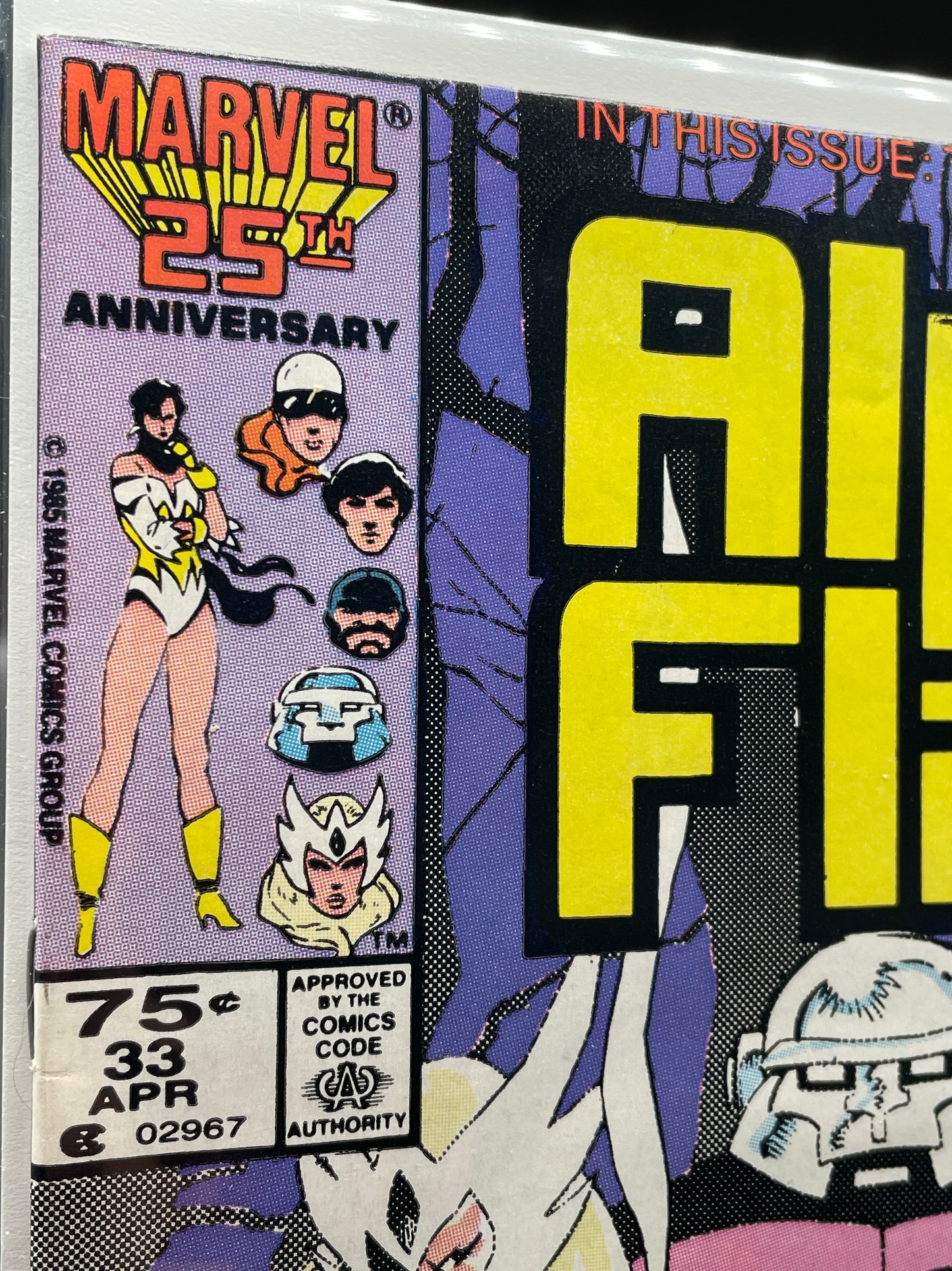 Alpha Flight #33 (Newsstand Edition) First Appearance of Lady Deathstrike