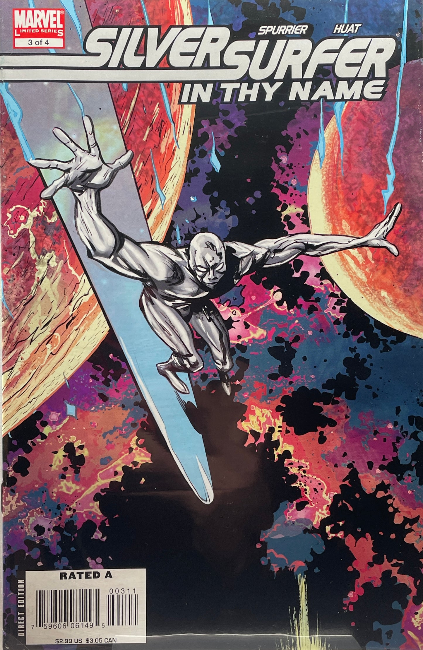 Silver Surfer: In thy Name Issues #1-4 (Direct Edition)