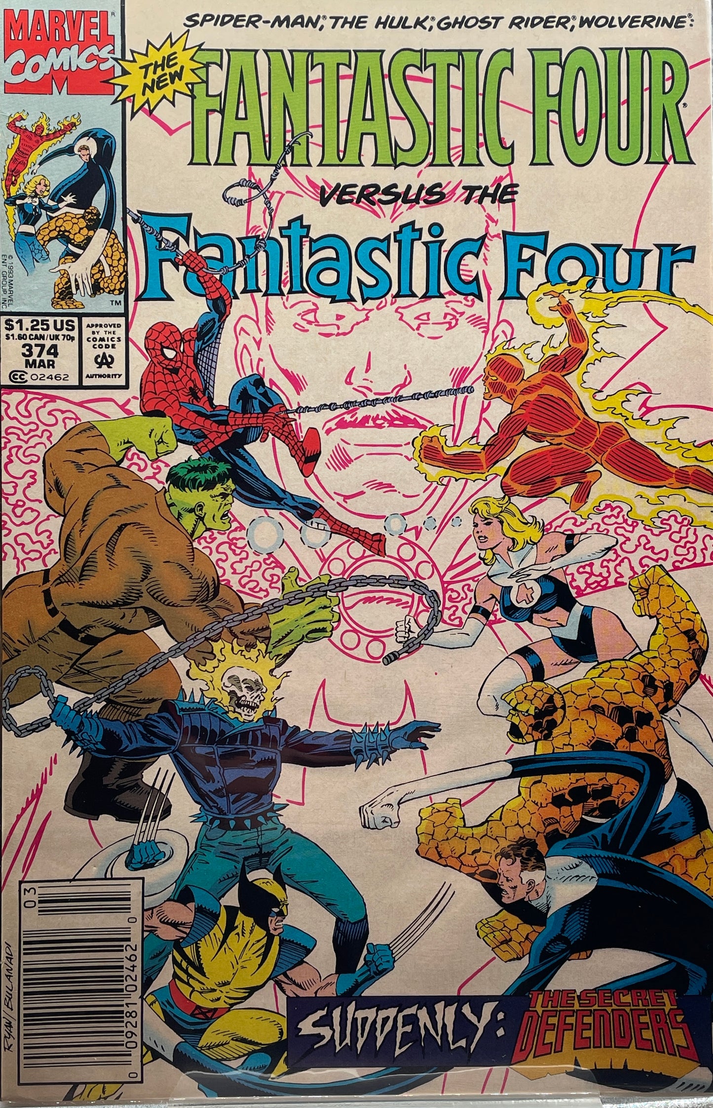 Fantastic Four #374 (Fantastic Four vs. Fantastic Four)