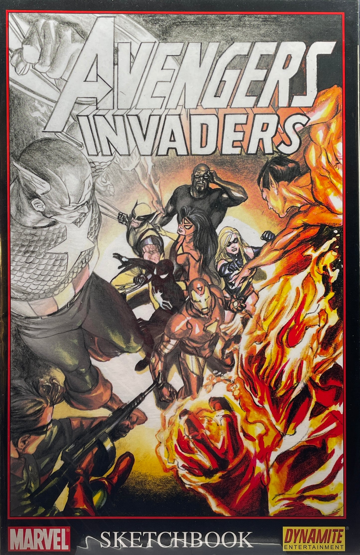 Marvel Sketchbook: Avengers Invaders