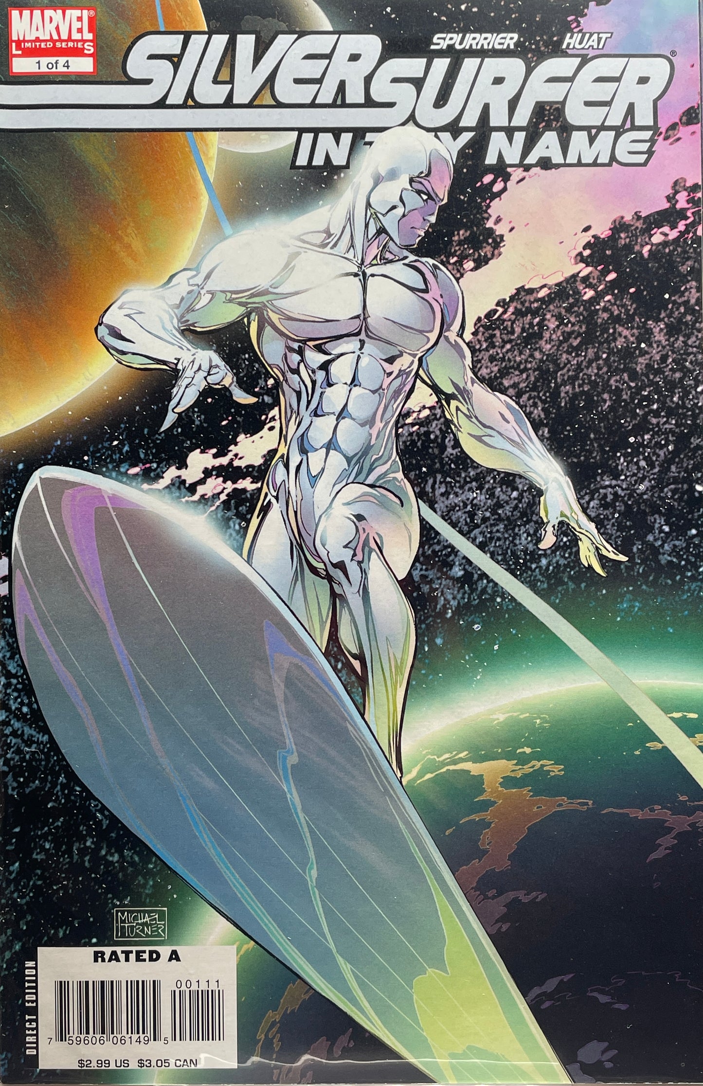 Silver Surfer: In thy Name Issues #1-4 (Direct Edition)