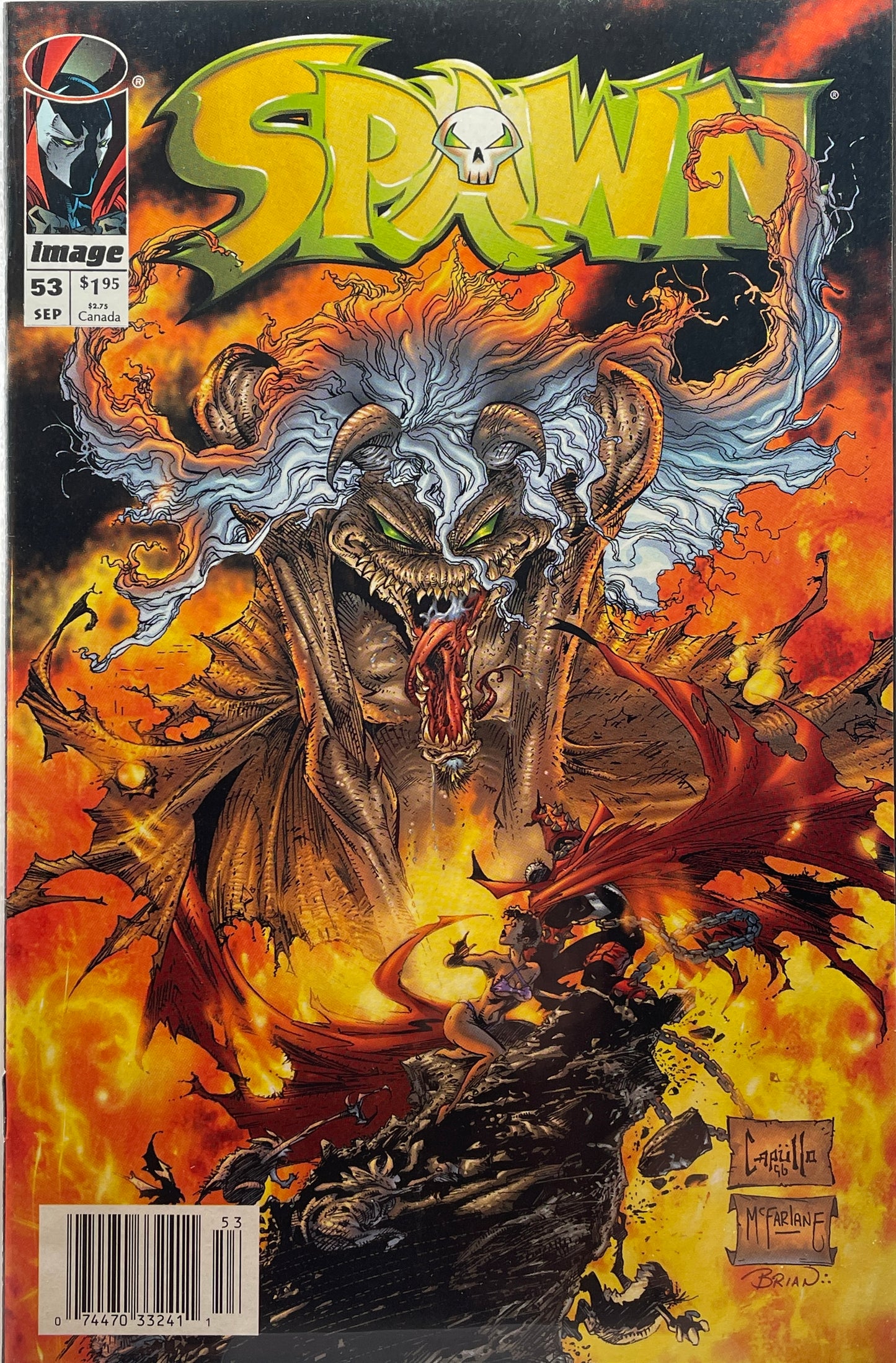 Spawn #53 (Newsstand Edition)