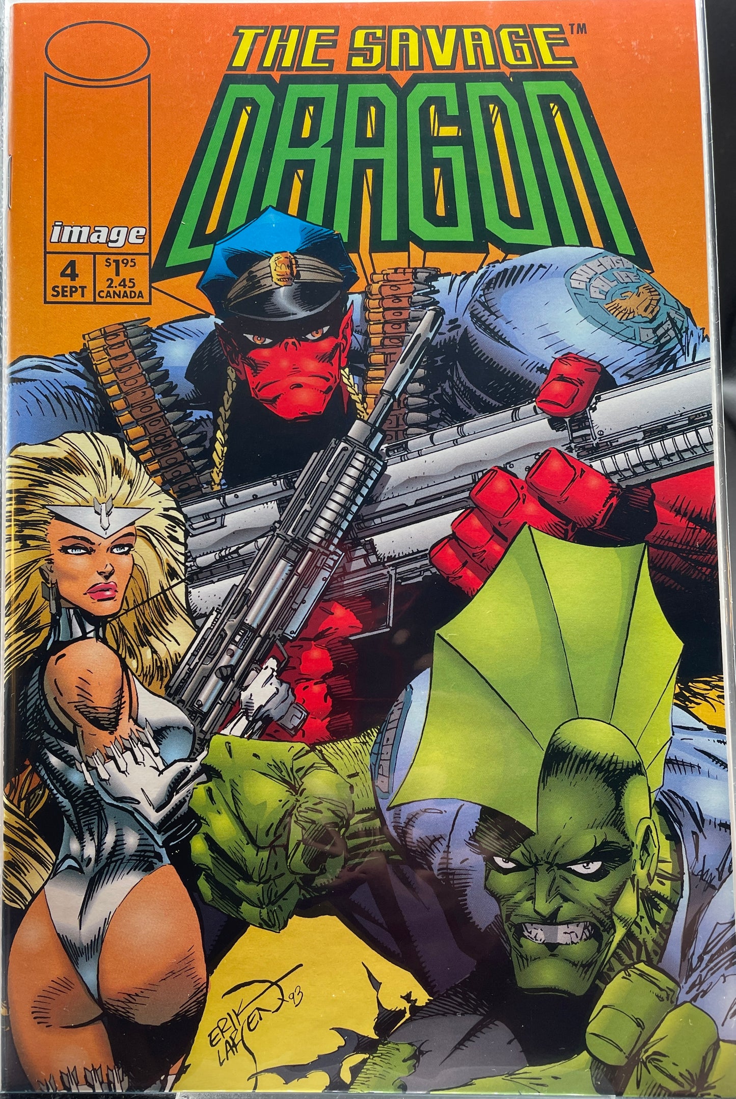 The Savage Dragon #4 (Direct Edition)