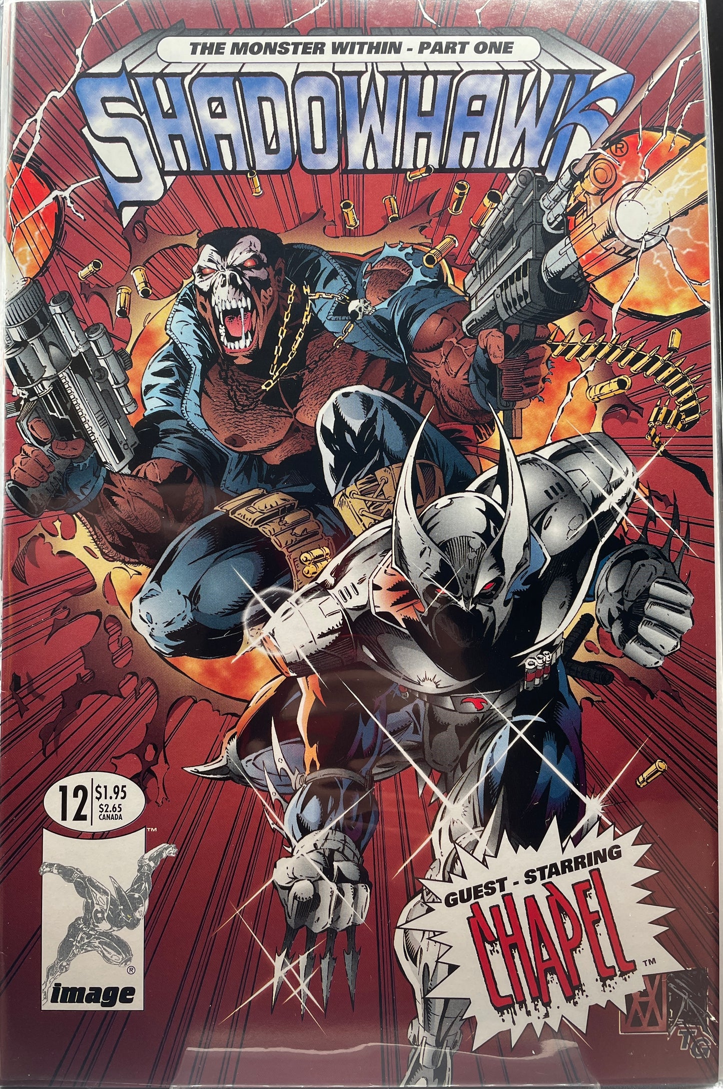 Shadowhawk #12 (Direct Edition)