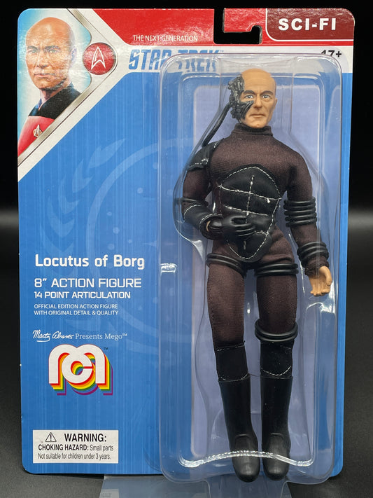 Star Trek Mego Locutus of Borg Action Figure (Unopened)