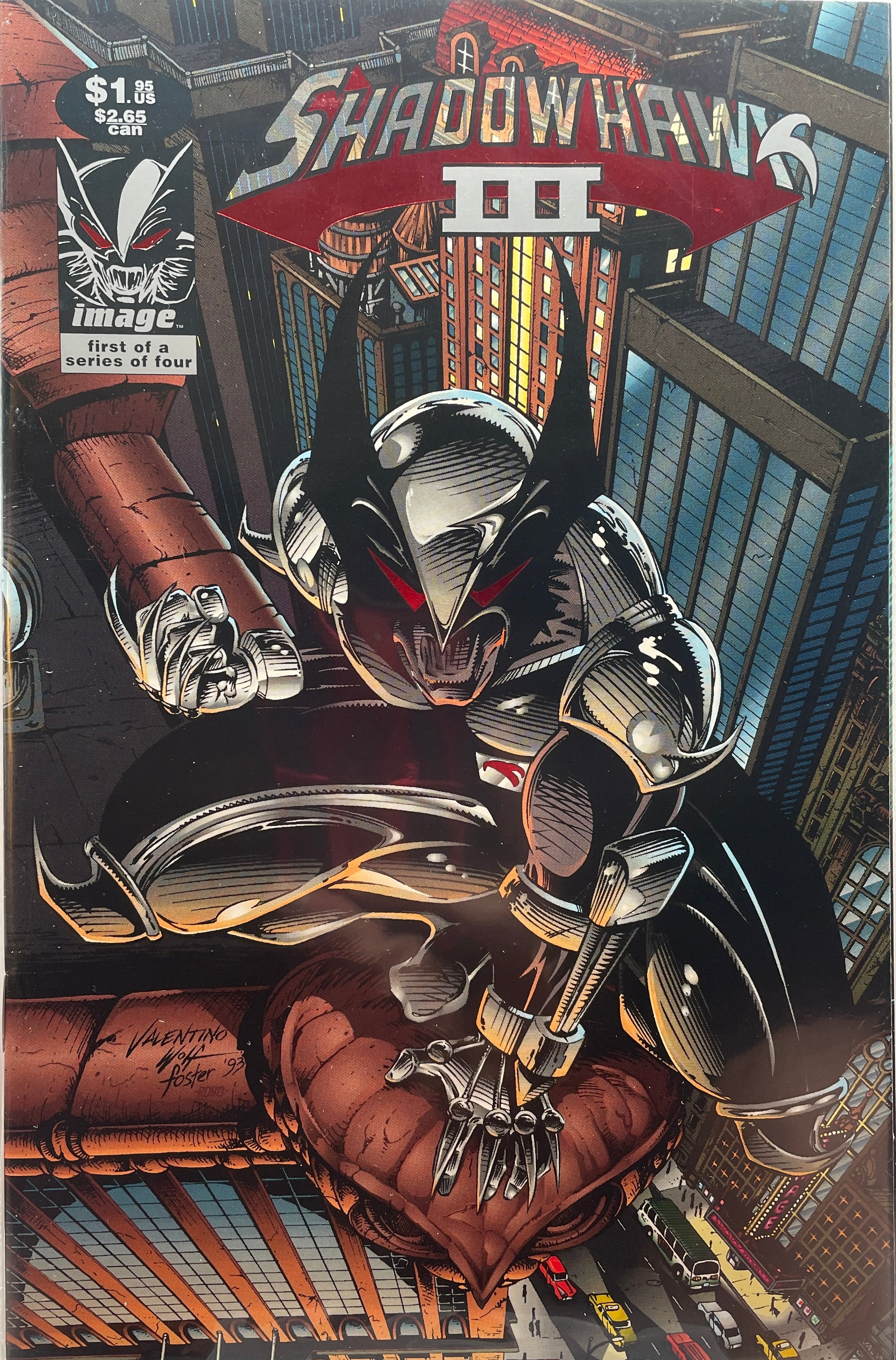 Shadowhawk III #1-4 Complete 4-part series (Direct Edition ...