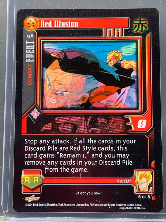 DragonBall GT card: Red Illusion