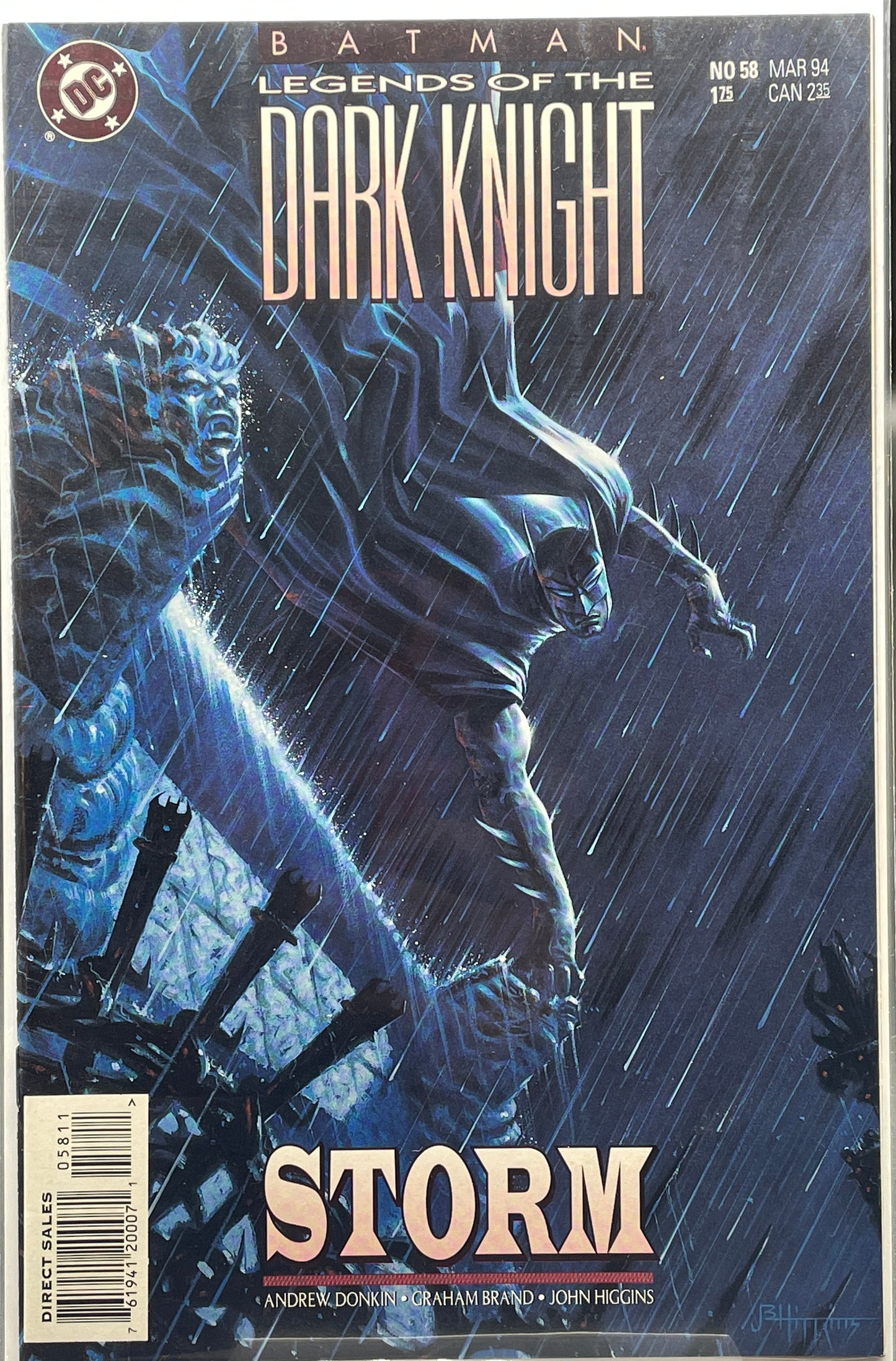 Batman: Legends of the Dark Knight #58 (Direct Edition)