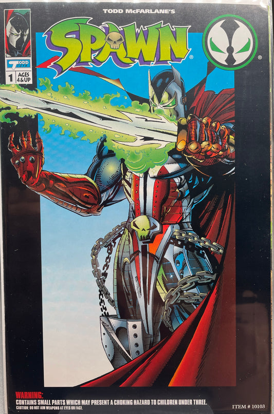 Spawn Toy Comic #1 variant B (Direct Edition)