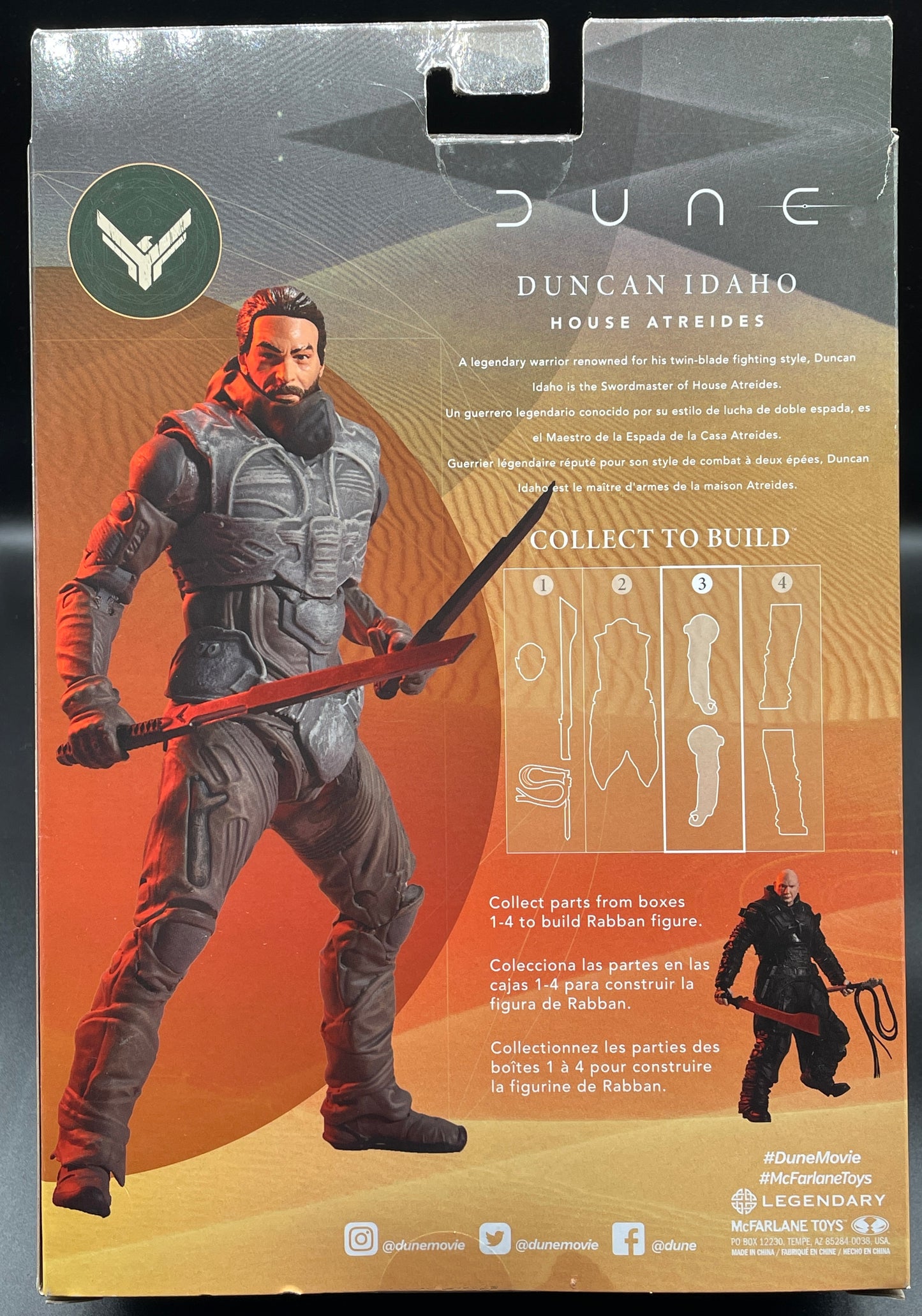 Dune Action Figure Duncan Idaho (McFarlane Toys)