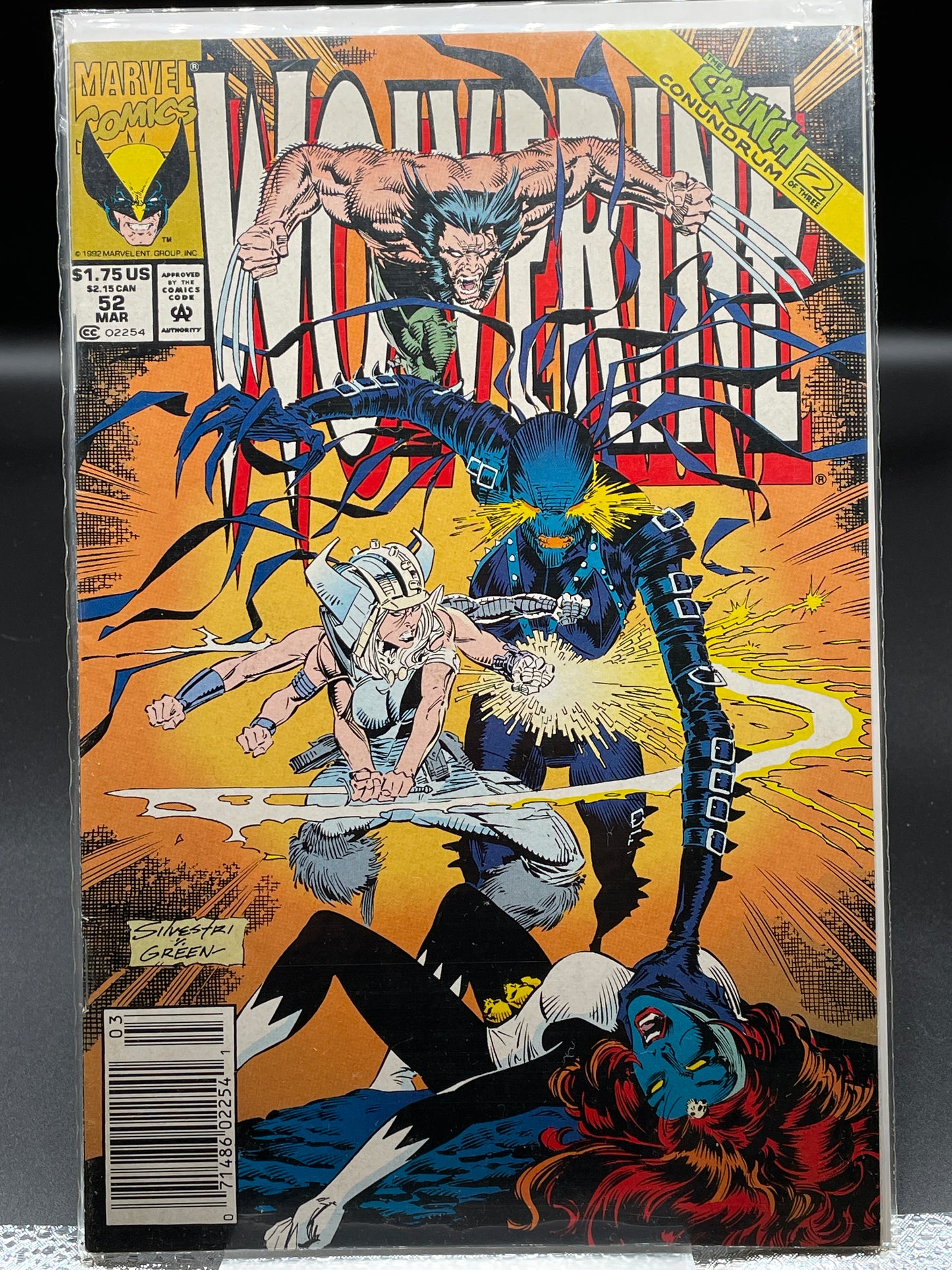 Wolverine #52 (Newsstand Edition)