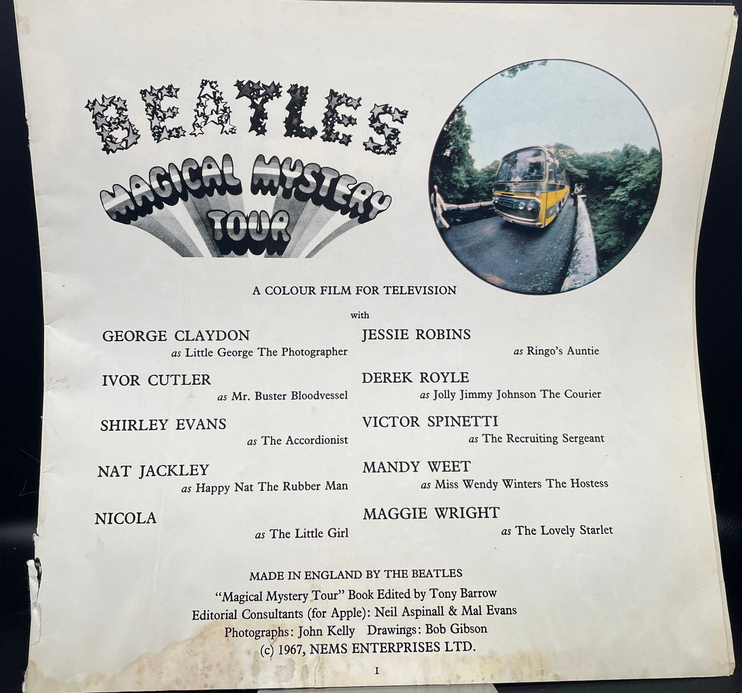 Beatles: Magical Mystery Tour Vinyl LP