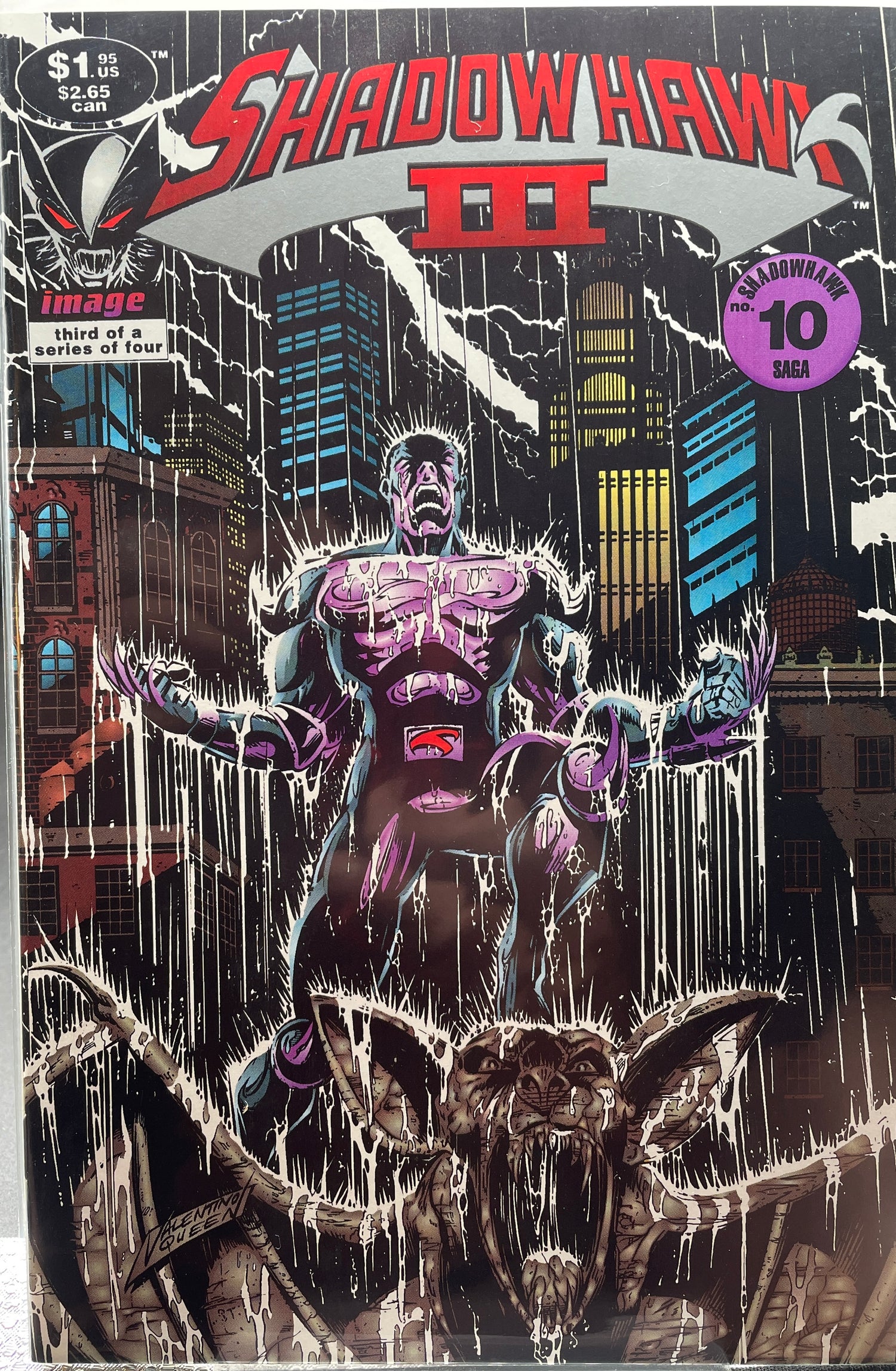 Shadow Hawk Advanced Shadowhawk III #1-4 Complete 4-part series (Direct Edition ...