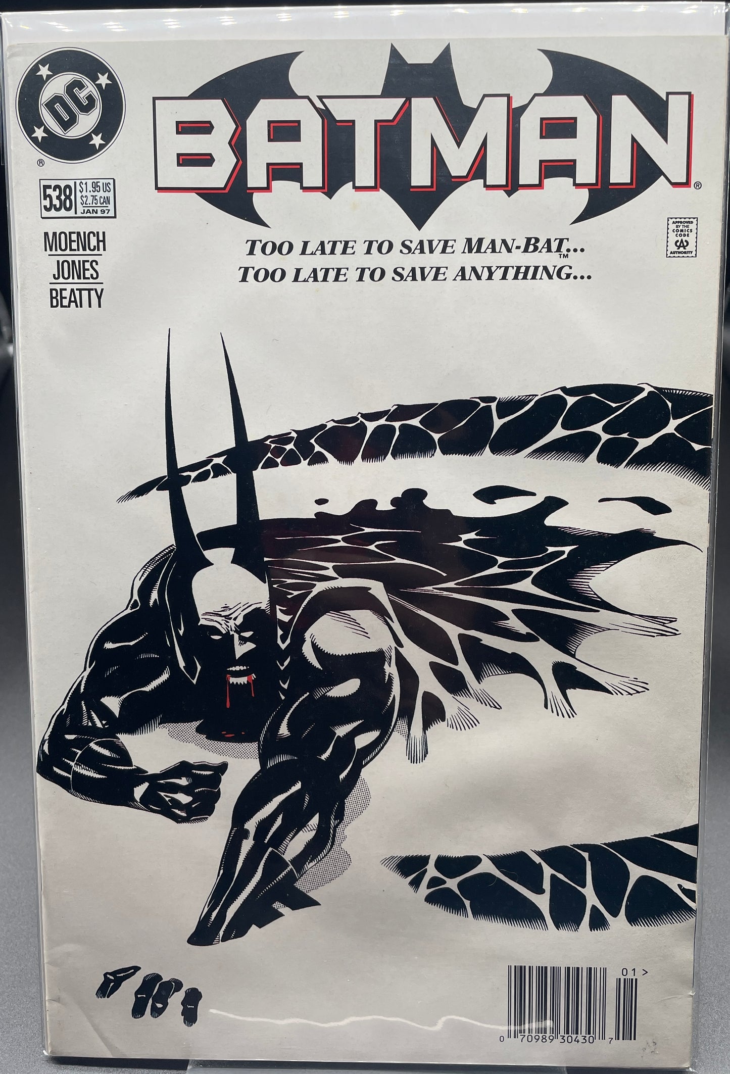 Batman #538 (Direct Edition) Clearance