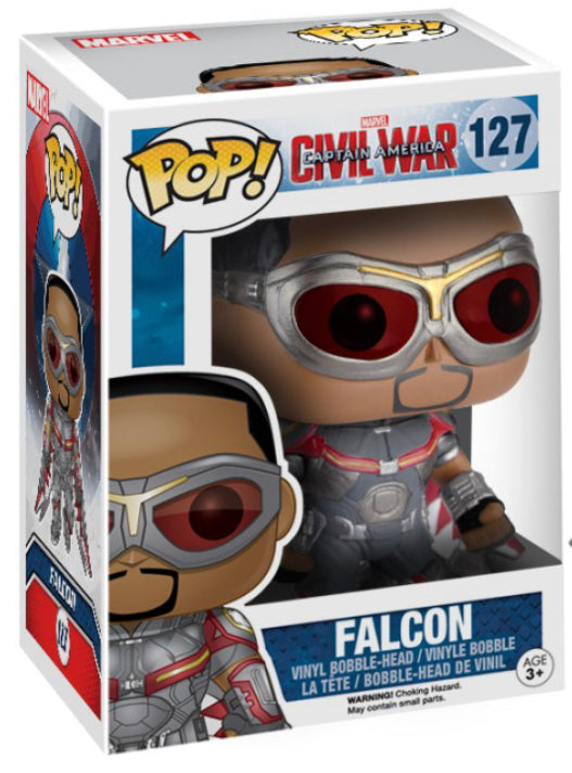 Funko Pop! #127 Civil War: Falcon (Hot Topic Exclusive)