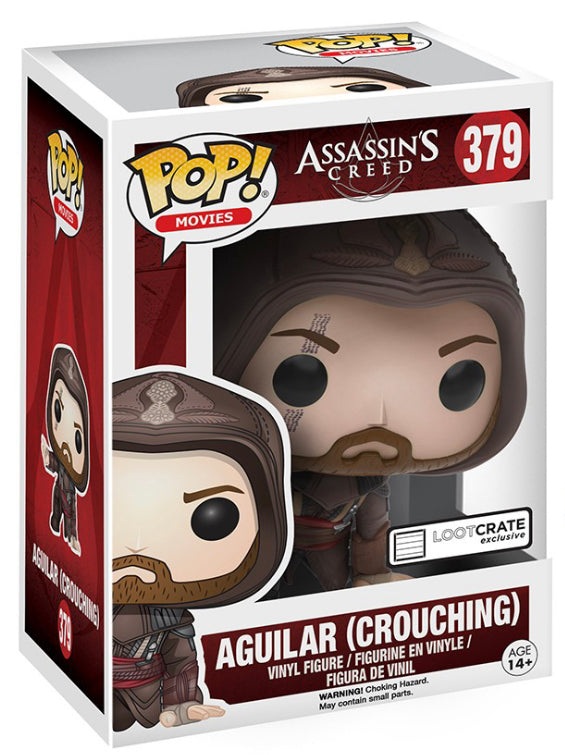 Funko Pop! #379 Assassin’s Creed Aguilar Crouching (Loot Crate Exclusive)