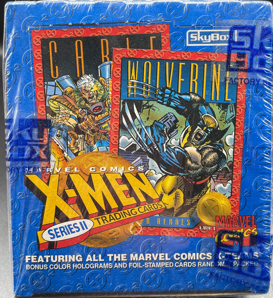 1993 Skybox X-Men: Series 2 trading cards box set (FACTORY SEALED)