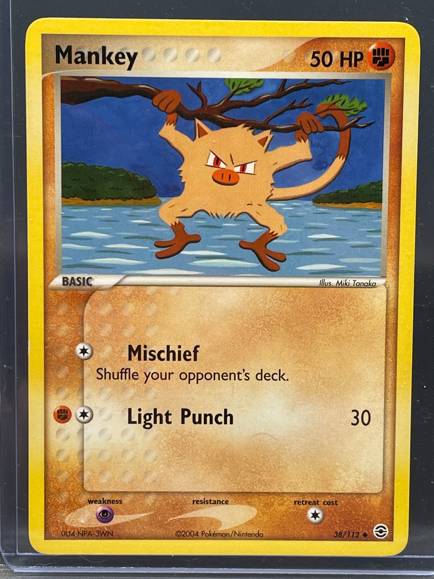 Pokemon Card: Mankey