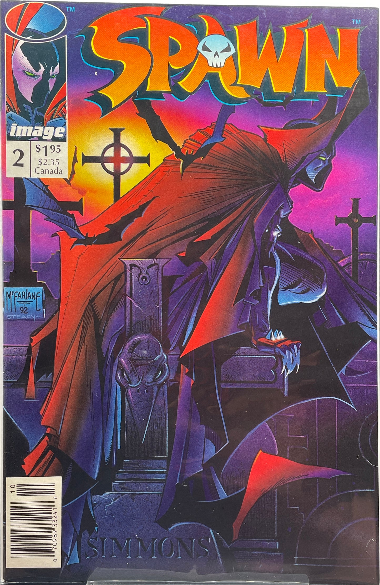 Spawn #2 (Newsstand Edition)