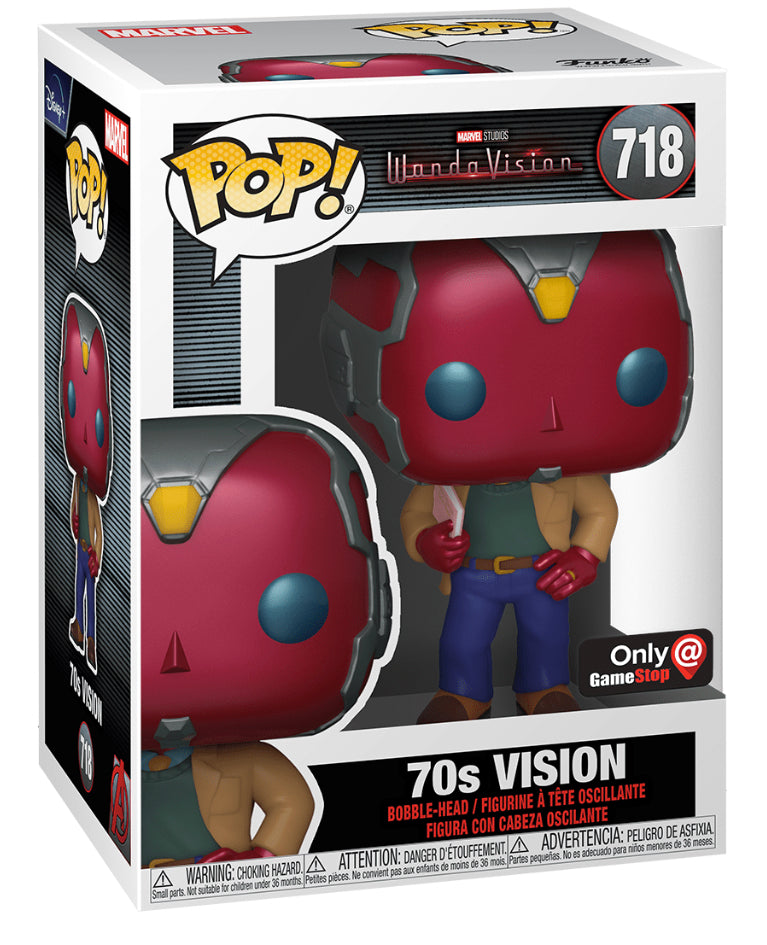 Funko Pop! #718 70’s Vision (GameStop Exclusive)