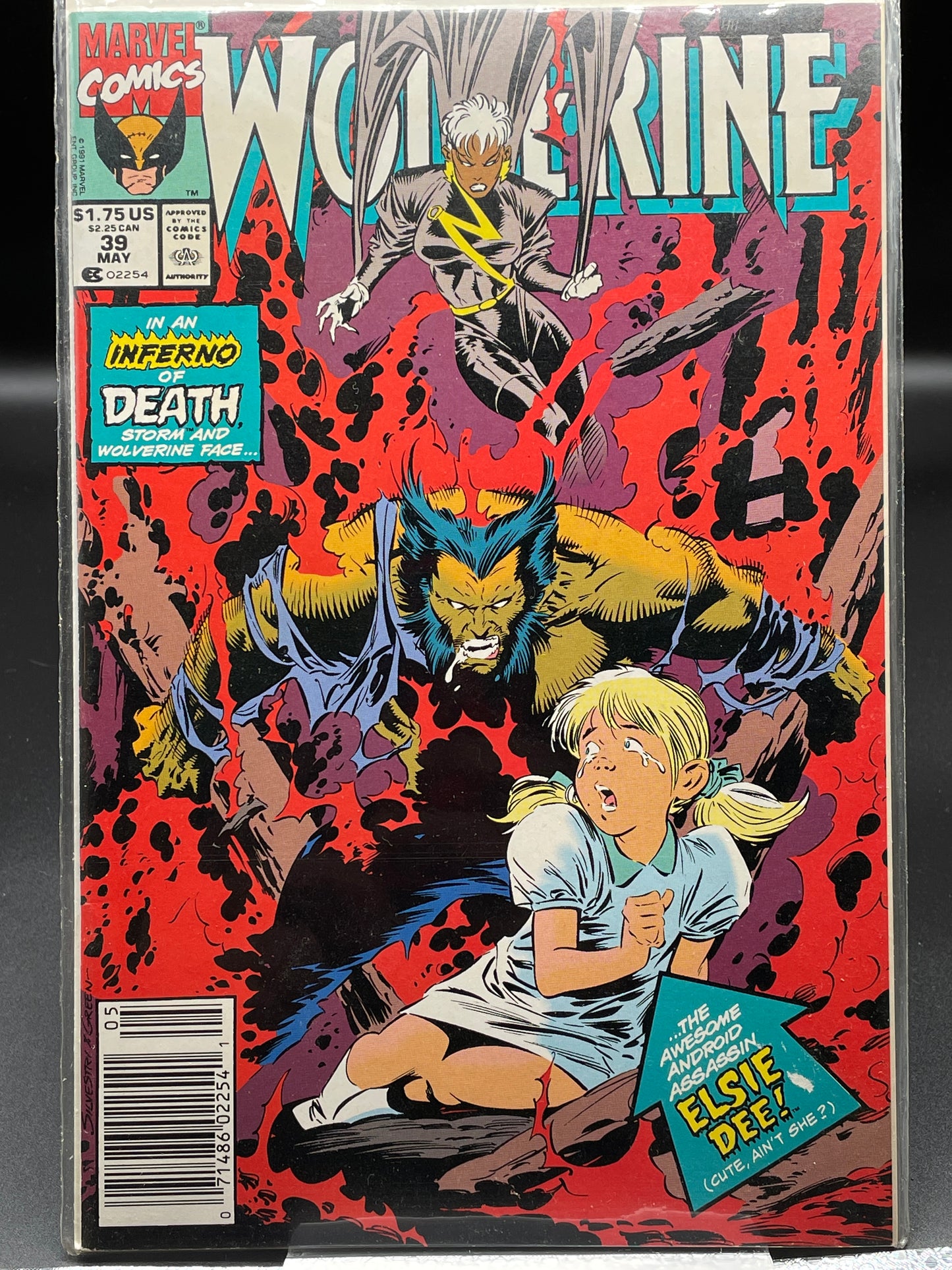 Wolverine #39 (First Appearance of Elsie Dee) (Clearance) Newsstand Edition